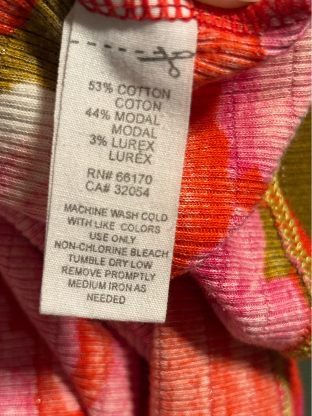 Free People Razorback Tank floral small - Picture 5 of 7